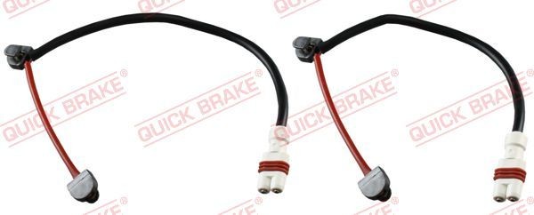 QUICK BRAKE Waarschuwingscontact, remvoering- / blokslijtage WS 0334 A QUICK BRAKE WS 0334 A Remblokslijtage indicator Porsche Boxster 987 originele prijs