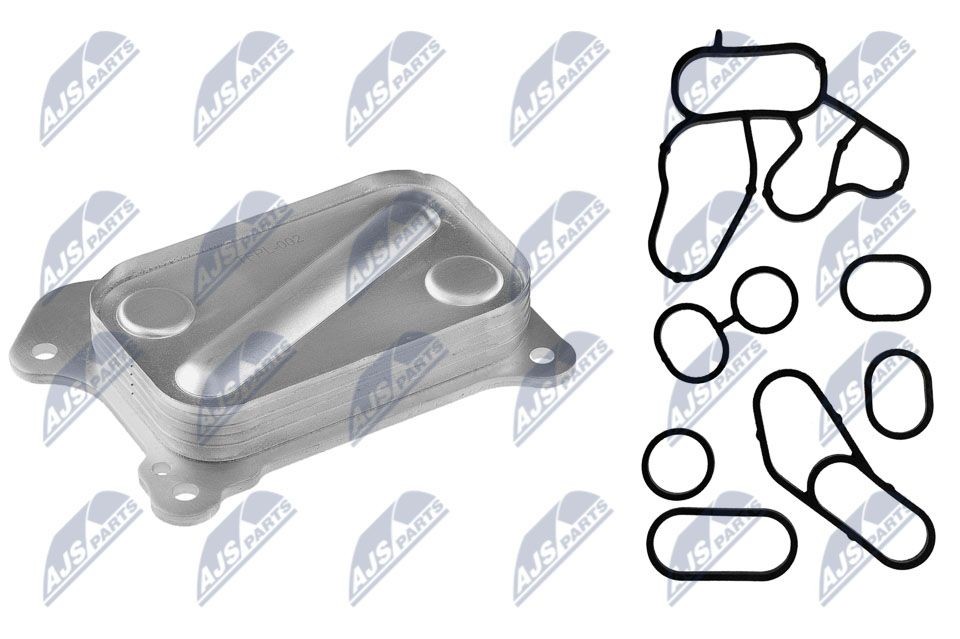 NTY Oliekøler, motorolie CCL-PL-002 NTY CCL-PL-002 Oliekøler Skoda FELICIA originale