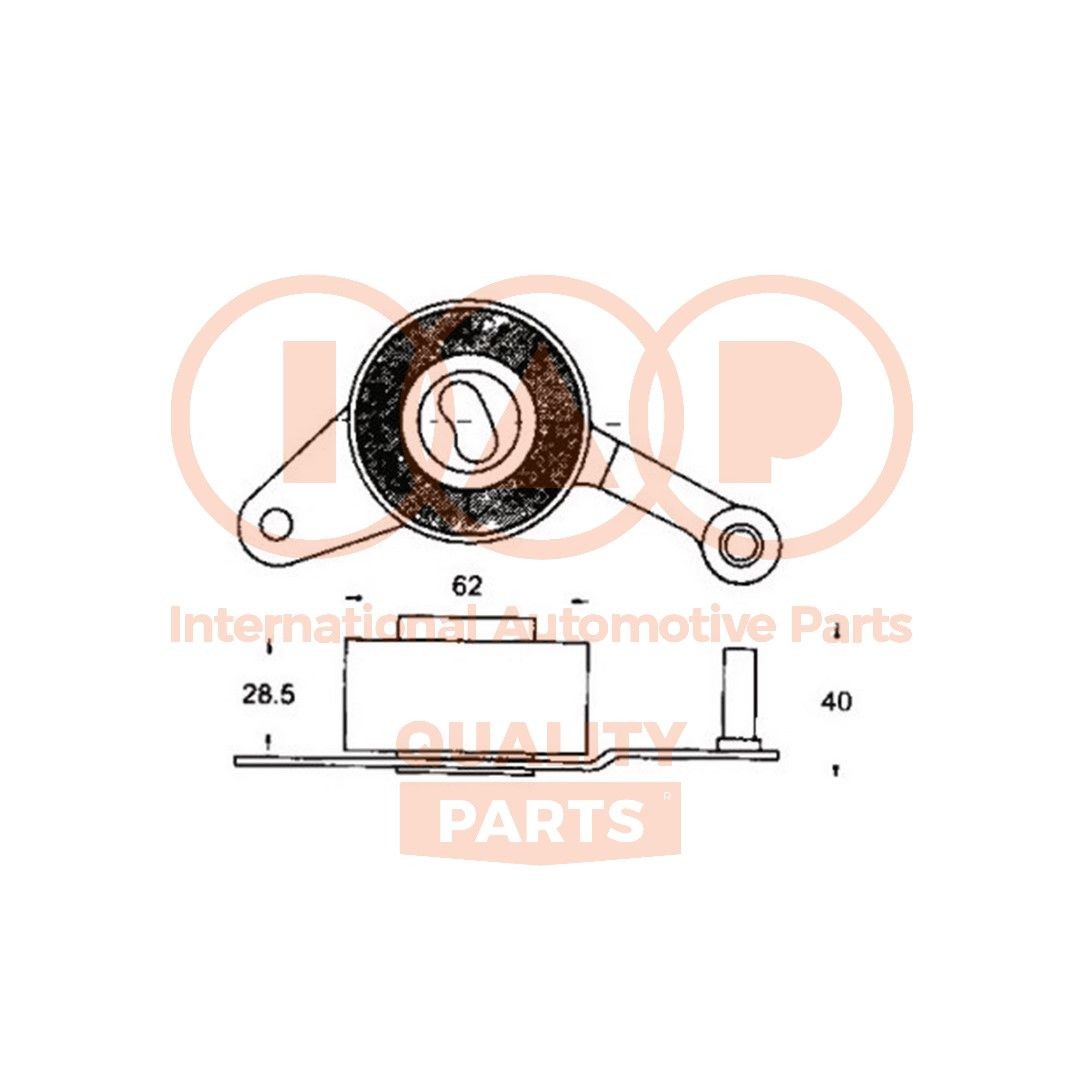 IAP QUALITY PARTS Τεντωτήρας, οδοντ. ιμάντας 127-09013 Τεντωτήρας, οδοντ. ιμάντας IAP QUALITY PARTS Opel VECTRA 127-09013