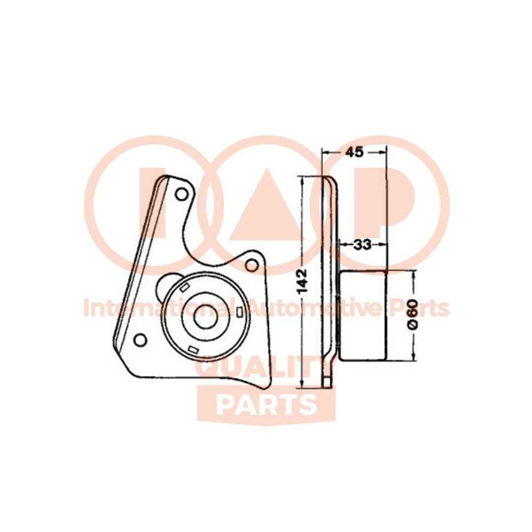 IAP QUALITY PARTS Rullo tenditore, cinghia dentata 127-16052 127-16052 Rullo tenditore, cinghia dentata IAP QUALITY PARTS FIAT SCUDO costo
