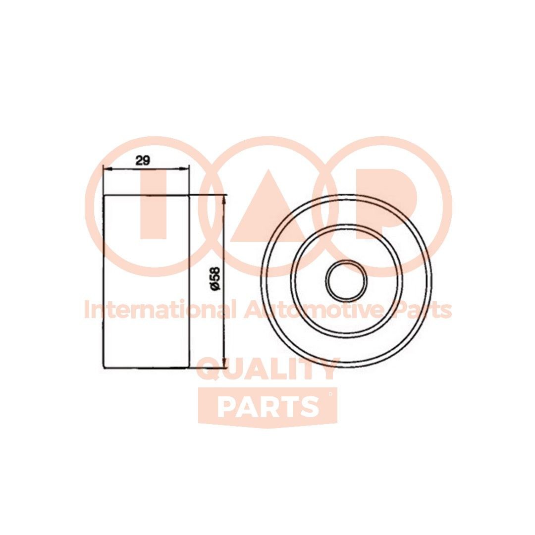 IAP QUALITY PARTS Pingutusrull, Hammasrihm 127-17082 IAP QUALITY PARTS 127-17082 Pingutusrull, hammasrihm Toyota Rav4 xa1 hind