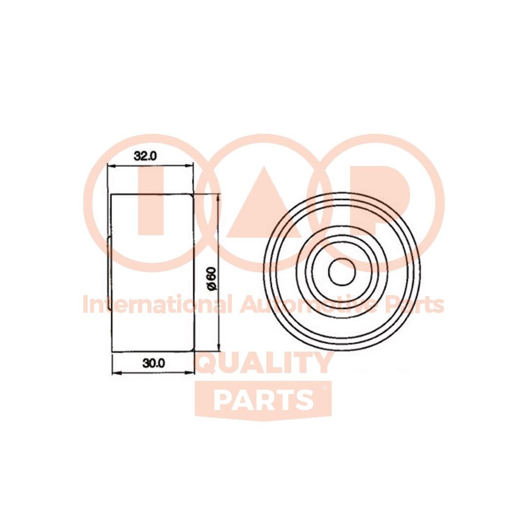 IAP QUALITY PARTS Spanrol, distributieriem 127-21041 Spanrol, tandriem IAP QUALITY PARTS SPORTAGE 127-21041 goedkoop