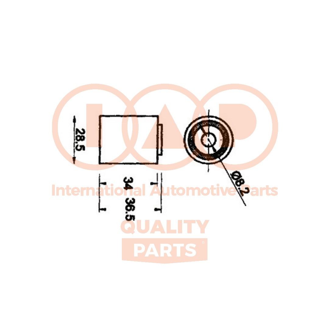 IAP QUALITY PARTS Galet tendeur de courroie de distribution 127-21057 127-21057 IAP QUALITY PARTS Galet tendeur de courroie de distribution Lexus pas cher