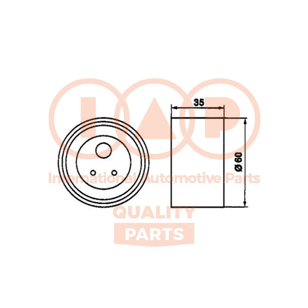 IAP QUALITY PARTS Strammehjul, registerreim 127-21088 127-21088 Strammerull, tannrem IAP QUALITY PARTS SEAT ALTEA