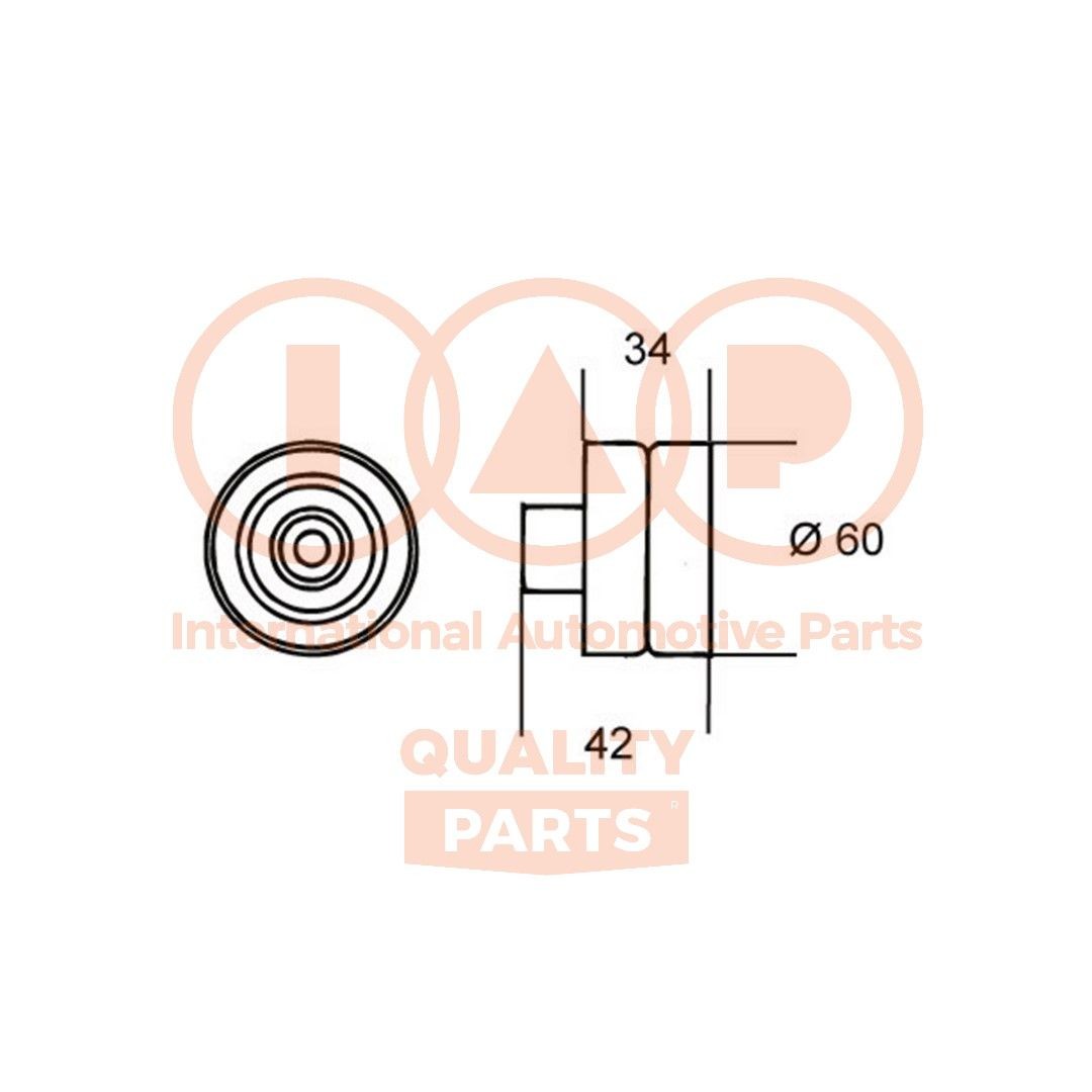 IAP QUALITY PARTS Rihmapinguti, Hammasrihm 127-22041 Rihmapinguti, hammasrihm IAP QUALITY PARTS POLO 127-22041 odav