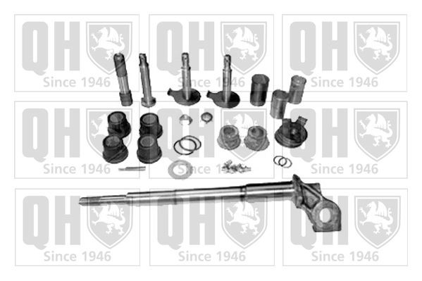 QUINTON HAZELL Reparationssats, styrspindel QSK136S QSK136S QUINTON HAZELL spindelbultar NISSAN TERRANO