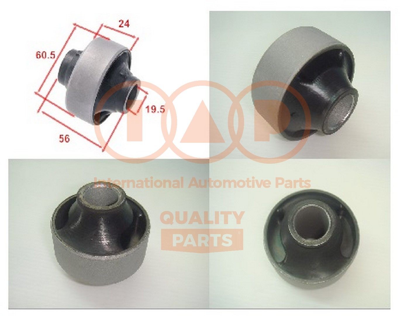 IAP QUALITY PARTS Länkarmsbussning 511-17170 511-17170 IAP QUALITY PARTS länkarmslagring TOYOTA AURIS