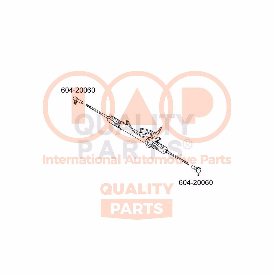 IAP QUALITY PARTS Styrled 604-20060 DAEWOO styrekugle IAP QUALITY PARTS 604-20060