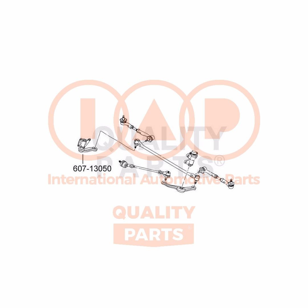 IAP QUALITY PARTS Pomocná páka riadenia 607-13050 Prenosové diely riadenia TOYOTA IAP QUALITY PARTS 607-13050
