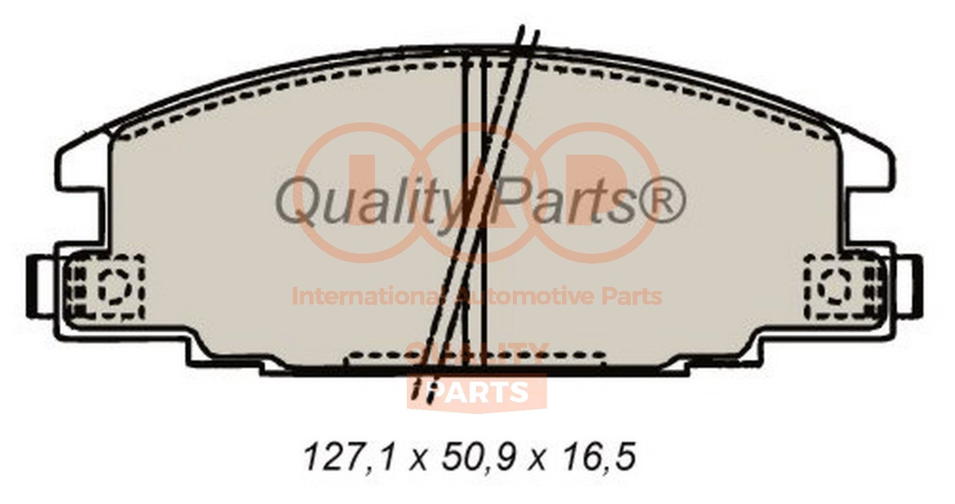 IAP QUALITY PARTS Kit pastiglie freni 704-09011 IAP QUALITY PARTS 704-09011 Kit pastiglie freni ISUZU Campo (KB) 2.2 D (KBD27) 53 CV 1990