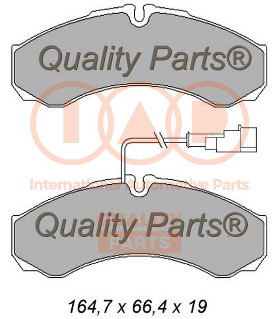 IAP QUALITY PARTS Remblokken 704-13174 IAP QUALITY PARTS 704-13174 Race-remblokken Toyota Corolla Coupe AE86 prijs