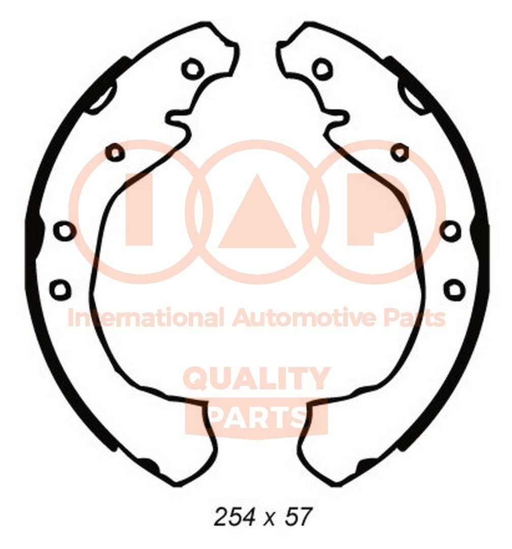 IAP QUALITY PARTS Jeu de mâchoires de frein 705-01041 705-01041 Mâchoires de frein IAP QUALITY PARTS RENAULT MASTER
