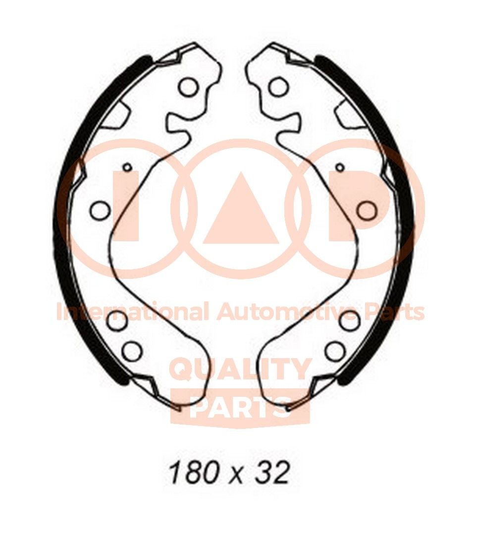 IAP QUALITY PARTS Jarrukenkäsarja 705-06083 705-06083 IAP QUALITY PARTS Rumpujarru HONDA JAZZ