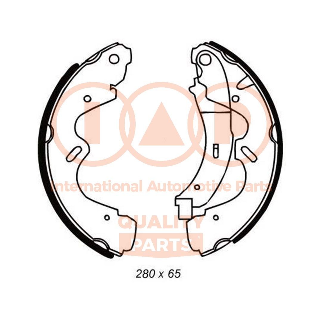 IAP QUALITY PARTS Bremsebakkesæt 705-13044 705-13044 Bremsebakker IAP QUALITY PARTS NISSAN TERRANO