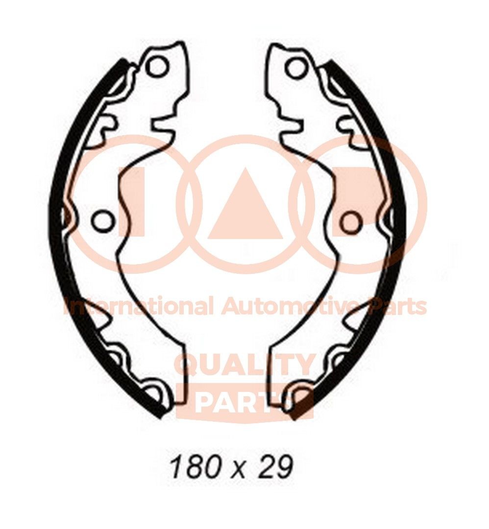 IAP QUALITY PARTS Sada brzd. čeľustí parkov. brzdy 705-16032 Čeľustí parkovacej brzdy IAP QUALITY PARTS RANGE ROVER 705-16032 lacné