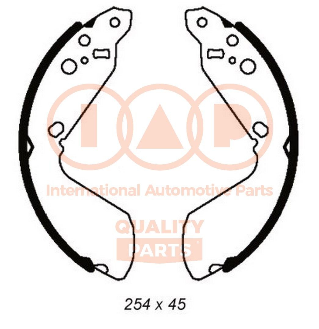 IAP QUALITY PARTS Bromsbacksats 705-16051 705-16051 Bromsbackar IAP QUALITY PARTS SUZUKI JIMNY