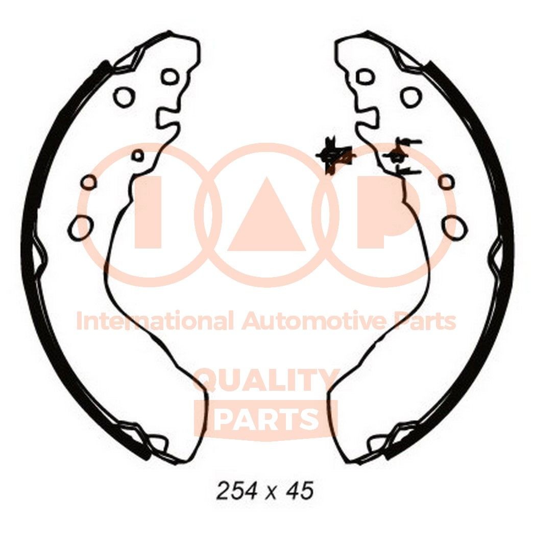 IAP QUALITY PARTS Kit ganasce freni 705-16052 IAP QUALITY PARTS 705-16052 Ganasce freno Vitara II SUV (ET) originale prezzo
