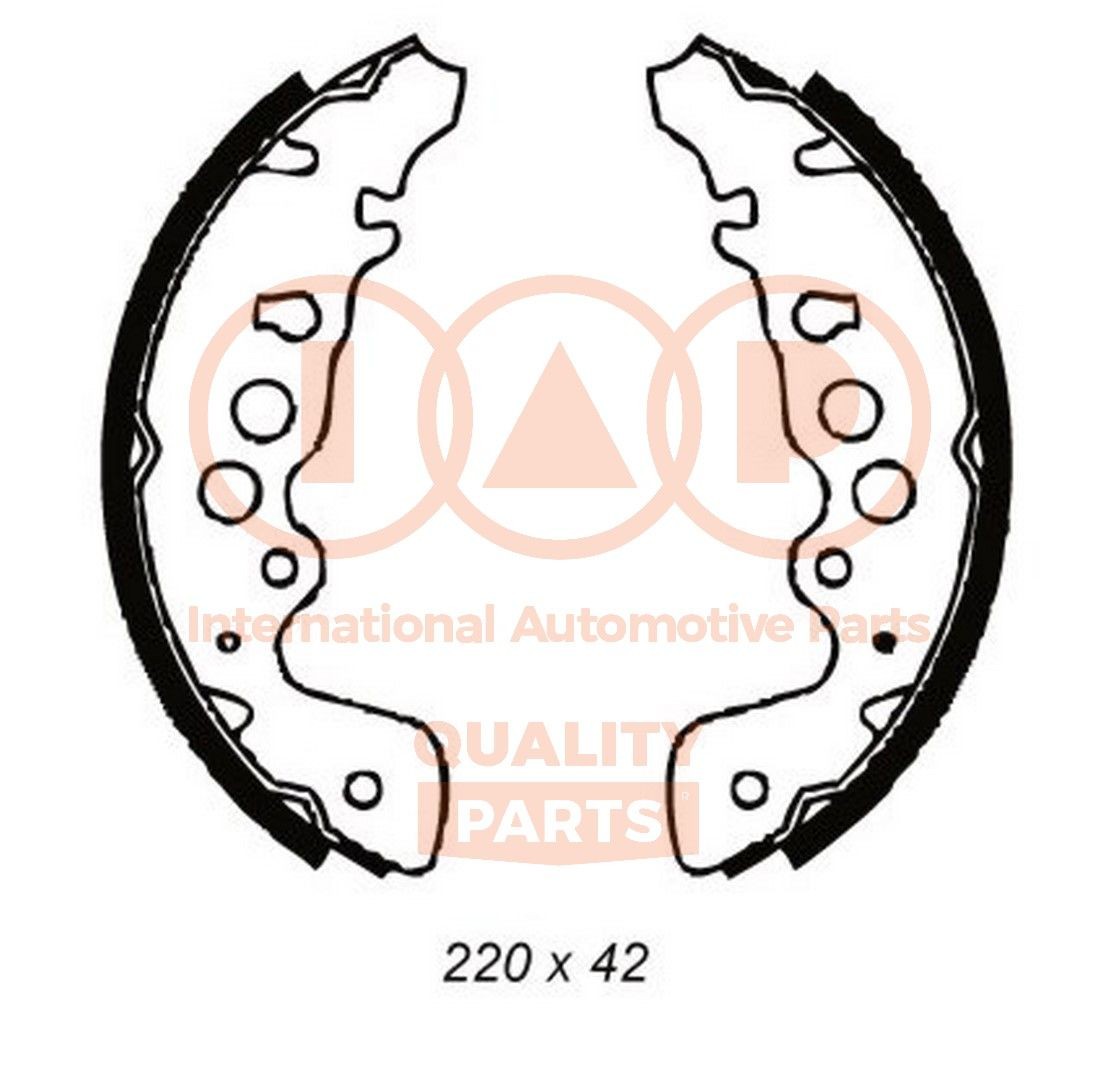 IAP QUALITY PARTS Jarrukenkäsarja 705-16056 705-16056 IAP QUALITY PARTS Jarrukenkäsarja SUZUKI ALTO