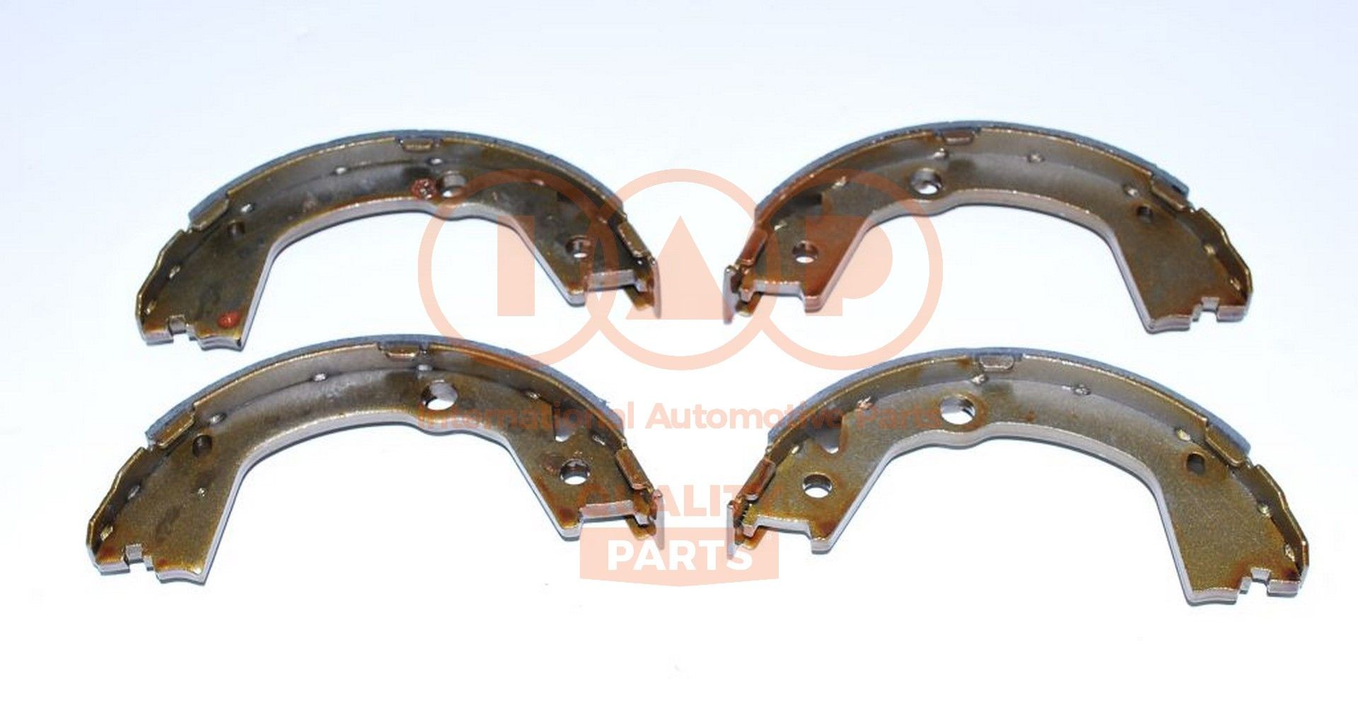 IAP QUALITY PARTS Bremseskosett, håndbrems 705-18015 Håndbrekksko IAP QUALITY PARTS M-Klasse 705-18015 billige