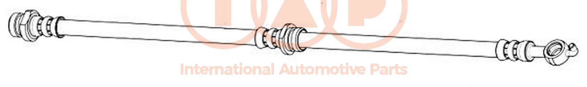 IAP QUALITY PARTS Ελαστικός σωλήνας φρένων 708-12083 Ελαστικός σωλήνας φρένων IAP QUALITY PARTS Mitsubishi SPACE STAR 708-12083