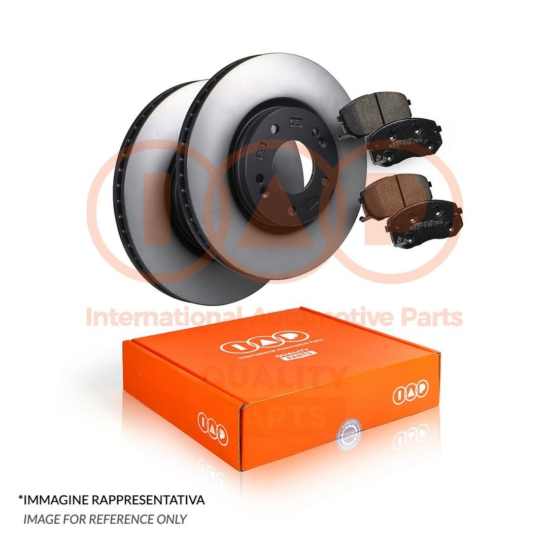 IAP QUALITY PARTS Bremseskive 709-20102K 709-20102K Bremseskiver CHEVROLET KALOS IAP QUALITY PARTS