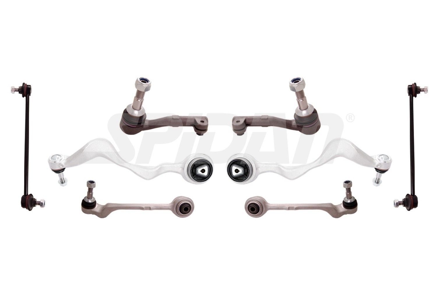 SPIDAN CHASSIS PARTS Repsæt hjulophæng 50322 Repsæt bærearm SPIDAN CHASSIS PARTS CAPTUR 50322 billig