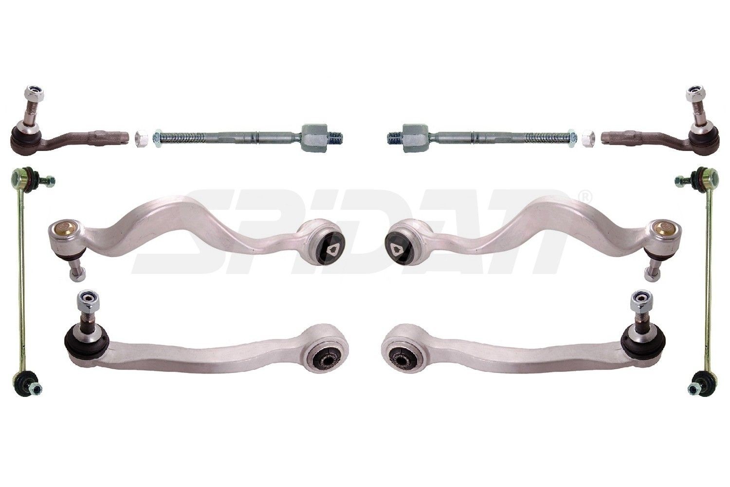 SPIDAN CHASSIS PARTS Reparasjonssett, tannstang 59265 SPIDAN CHASSIS PARTS 59265 Reparasjonssett, tannstang