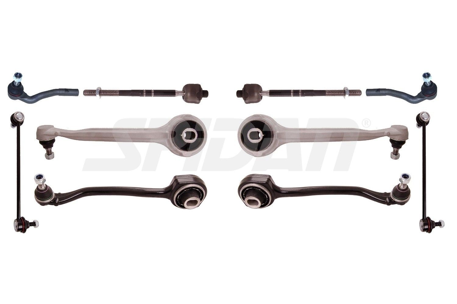 SPIDAN CHASSIS PARTS Kit de réparation, bras triangulaire 59269 59269 Kit de bras de suspension MERCEDES-BENZ Classe C SPIDAN CHASSIS PARTS