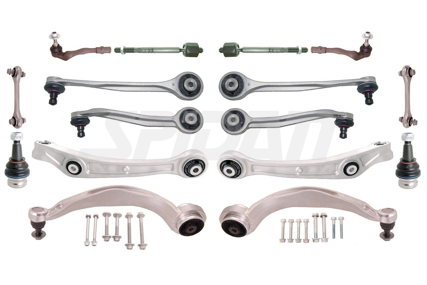 SPIDAN CHASSIS PARTS Repsæt hjulophæng 59291 59291 Repsæt bærearm SPIDAN CHASSIS PARTS RENAULT CAPTUR