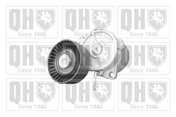 QUINTON HAZELL Belt Tensioner, v-ribbed belt QTA919 SKODA FABIA QUINTON HAZELL drive belt tensioner QTA919