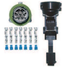 PROPLAST Jogo de chaves de caixa 50071300 Kit eléctrico, dispositivo de reboque PROPLAST Peugeot 206 50071300