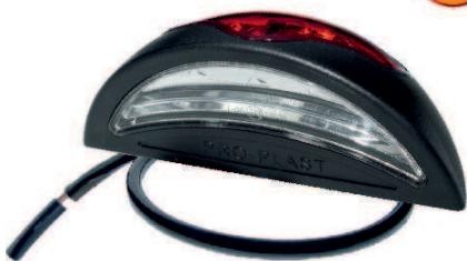 PROPLAST Luz de chapa de matrícula 40027504 Luz de placa PROPLAST Mazda CX-3 40027504