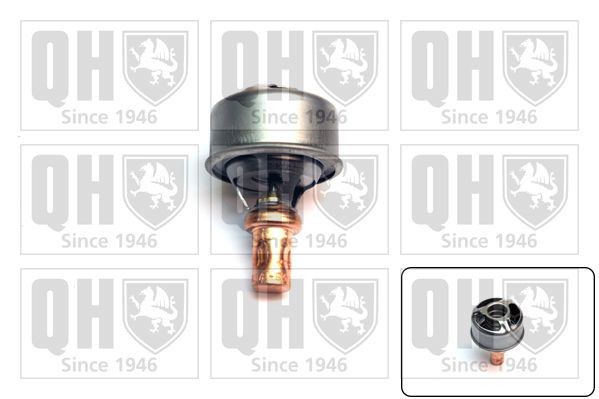 QUINTON HAZELL Termostat, kølemiddel QTH114K QTH114K Motor termostat SKODA CITIGO QUINTON HAZELL