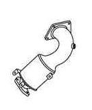 VEGAZ Katalysator ALK-959 ALK-959 VEGAZ katalysator Alfa Romeo 33