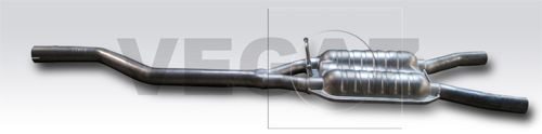 VEGAZ Stredný tlmič výfuku AS-363IMA AS-363IMA Stredný tlmič výfuku VEGAZ AUDI Q5
