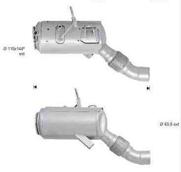 VEGAZ Kvēpu filtrs BK-827SIC VEGAZ BK-827SIC Kvēpu filtrs BMW X6 (E71, E72) xDrive 35 i 305 ZS 2009