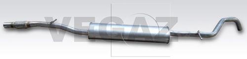 VEGAZ Μεσαίο σιλανσιέ FTS-458 VEGAZ FTS-458 Μεσαίο σιλανσιέ Fiat Brava 182 γνήσια τιμες