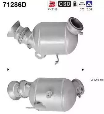 VEGAZ Katalysator MK-361 VEGAZ MK-361 Katalysator W204 originale pris