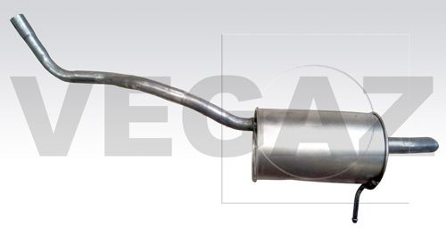 VEGAZ Izplūdes gāzu trokšņa slāpētājs (pēdējais) RS-572 VEGAZ RS-572 Izplūdes gāzu trokšņa slāpētājs Volkswagen SANTANA orģinālās