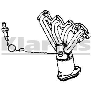VEGAZ Katalysatorbocht VK-913 VK-913 Spruitstuk CHRYSLER GRAND VOYAGER VEGAZ