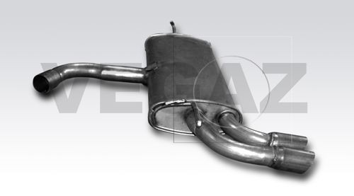 Marmitta VEGAZ VS-628 VEGAZ VS-628 Marmitte sport e universale Volkswagen AMAROK 2025