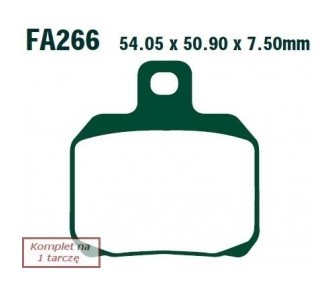 EBC Brakes Remblokken FA266 FA266 Remblokken EBC Brakes FORD USA F-350