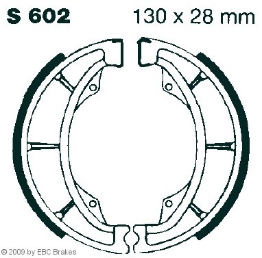 EBC Brakes Bremsbackensatz S602 S602 Trommelbremsen EBC Brakes HONDA Kosten