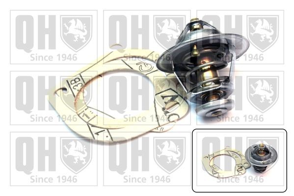 Kühlwasserthermostat QUINTON HAZELL QTH584K ISUZU D-MAX 2023 Thermostatgehäuse QUINTON HAZELL QTH584K