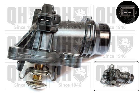 QUINTON HAZELL Kühlwasserthermostat QTH604K Thermostat QUINTON HAZELL BMW X3 QTH604K