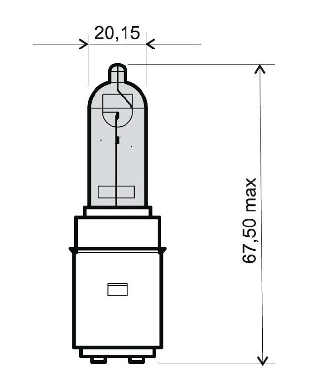RMS Hõõgpirn 24 651 0350 Uksevalgustus ABARTH RMS 24 651 0350