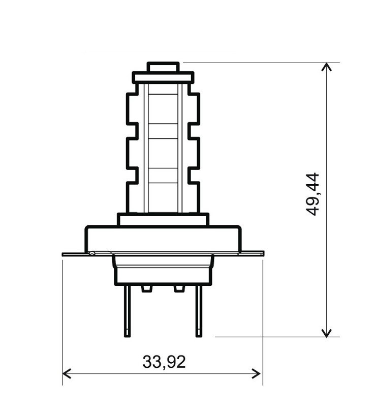 RMS Glödlampa, fjärrstrålkastare 24 651 0615 MITSUBISHI dimljuslampa RMS 24 651 0615