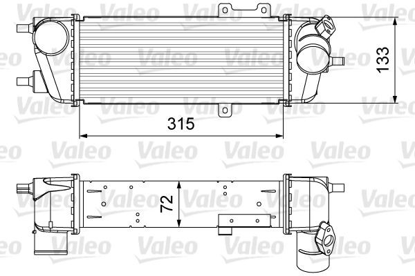 Vahejahuti VALEO 818361 VALEO 818361: Intercooler Hyundai i30 2015