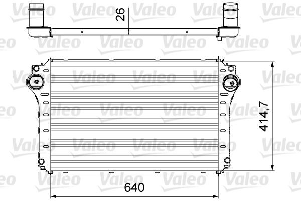 VALEO Ιντερκούλερ 818568 VALEO 818568 Ιντερκούλερ Toyota T25 Sedan τιμες