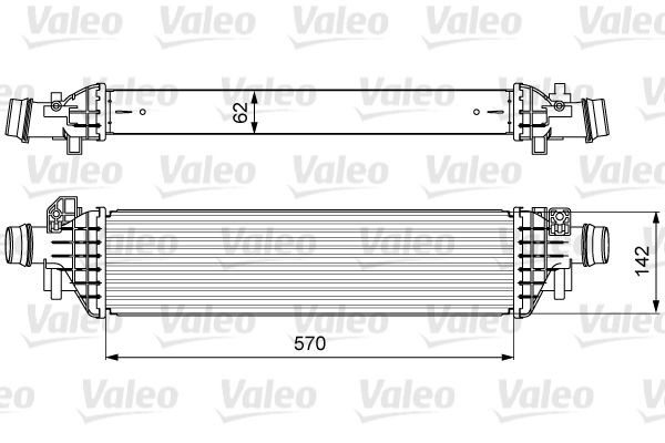 VALEO Intercooler 818628 VALEO 818628 Intercooler Chevrolet Aveo T300 originele prijs